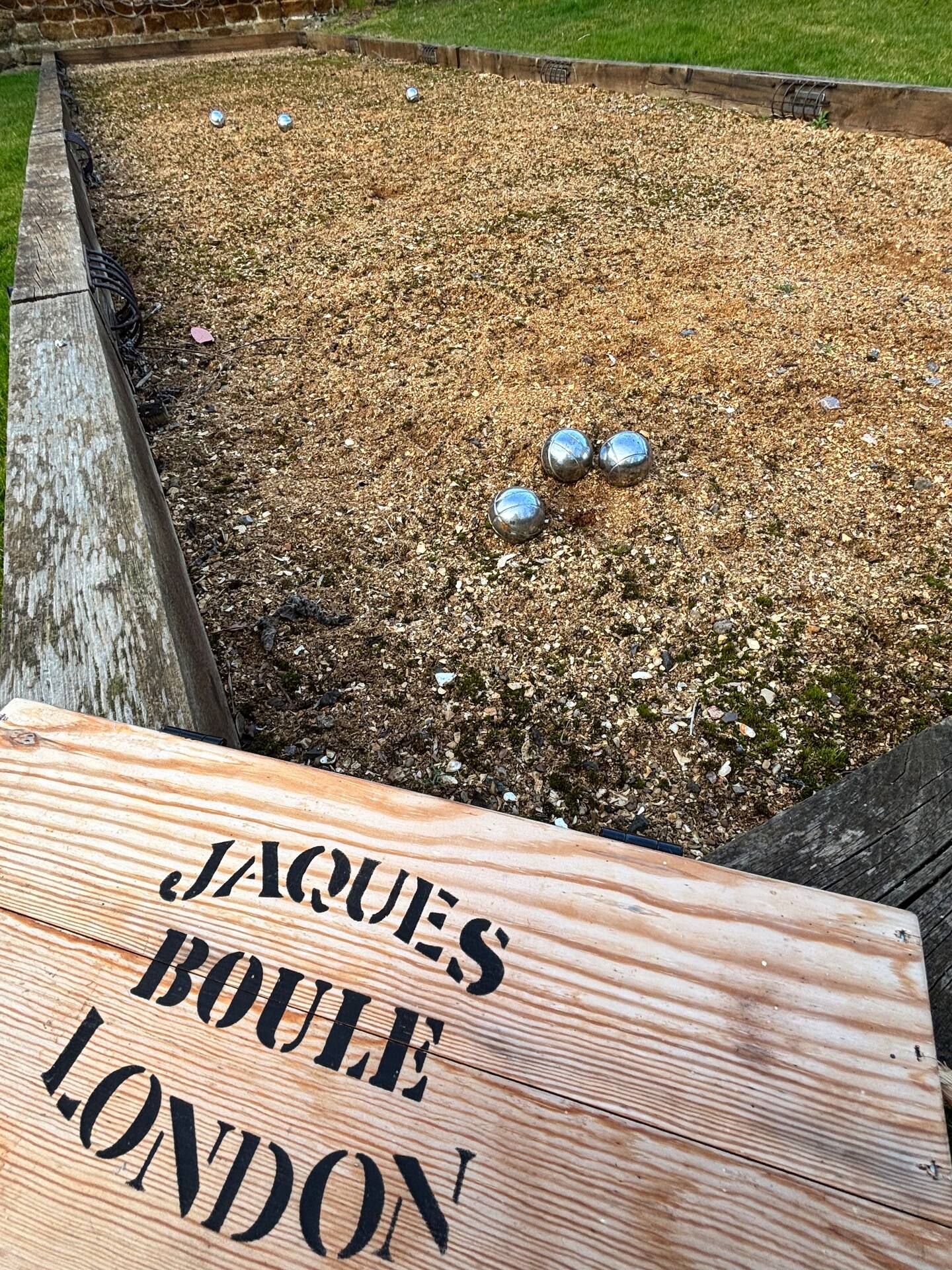 Petanque pitch